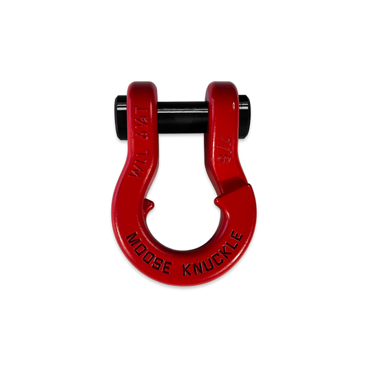 Jowl 7/8 Split Shackle Flame Red | Moose Knuckle Offroad