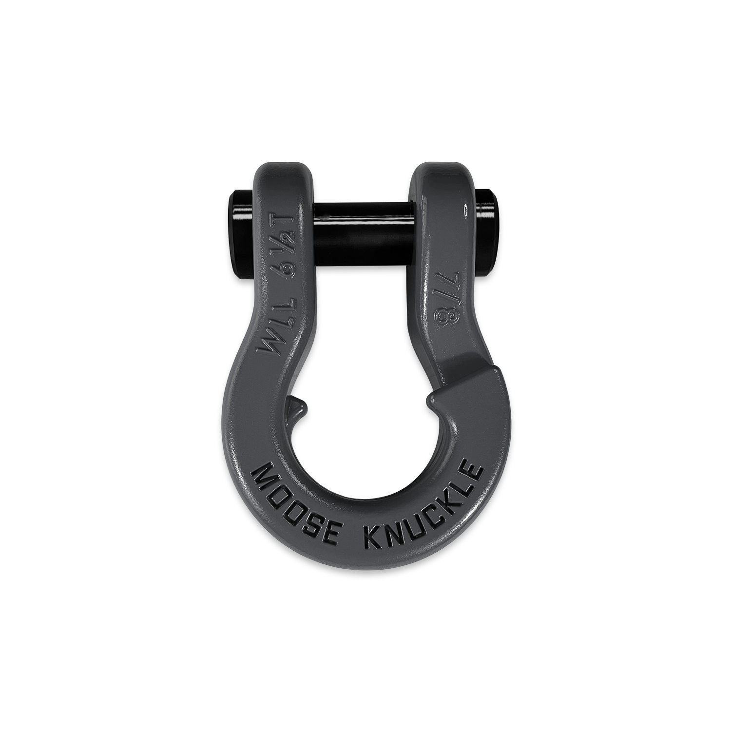 Jowl 7/8 Split D-Ring Anchor Shackle | Gun Gray
