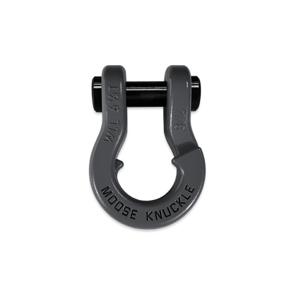 Jowl 7/8 Split D-Ring Anchor Shackle | Gun Gray