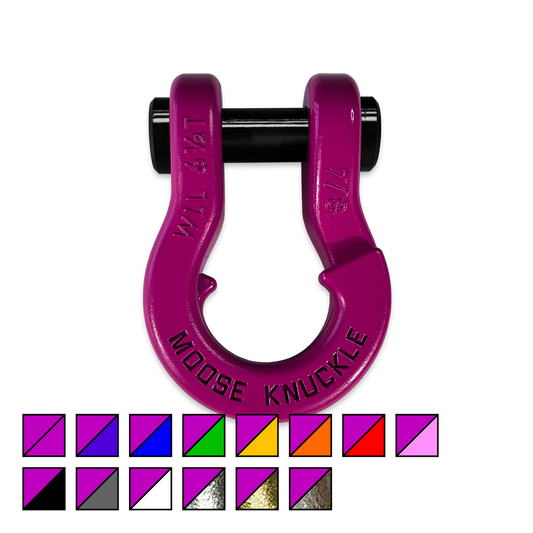 Jowl™ Recovery Split Shackle™ 7/8 Shackle – Pogo Pink
