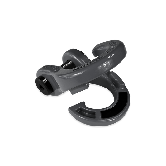 Jowl 7/8 Split D-Ring Anchor Shackle | Gun Gray