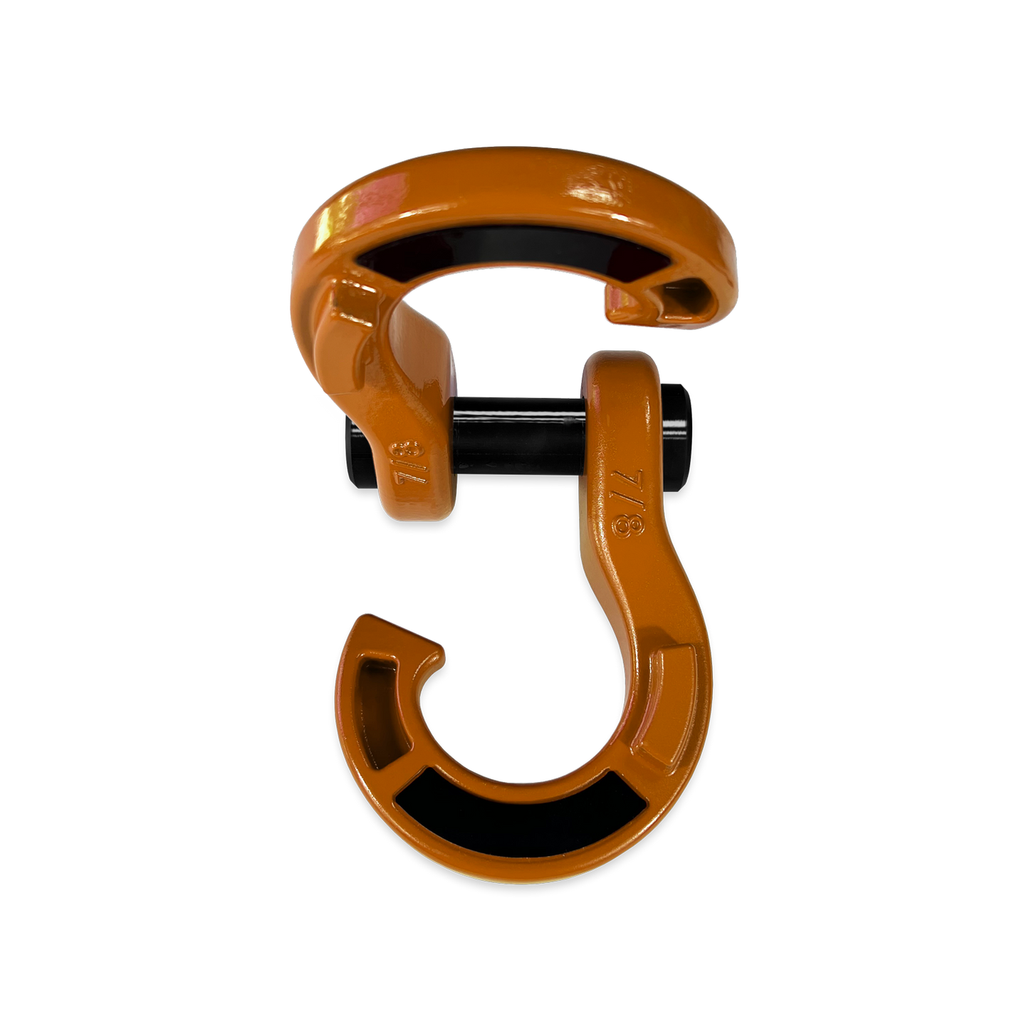 Jowl 7/8 Split Truck Shackle | Obscene Orange