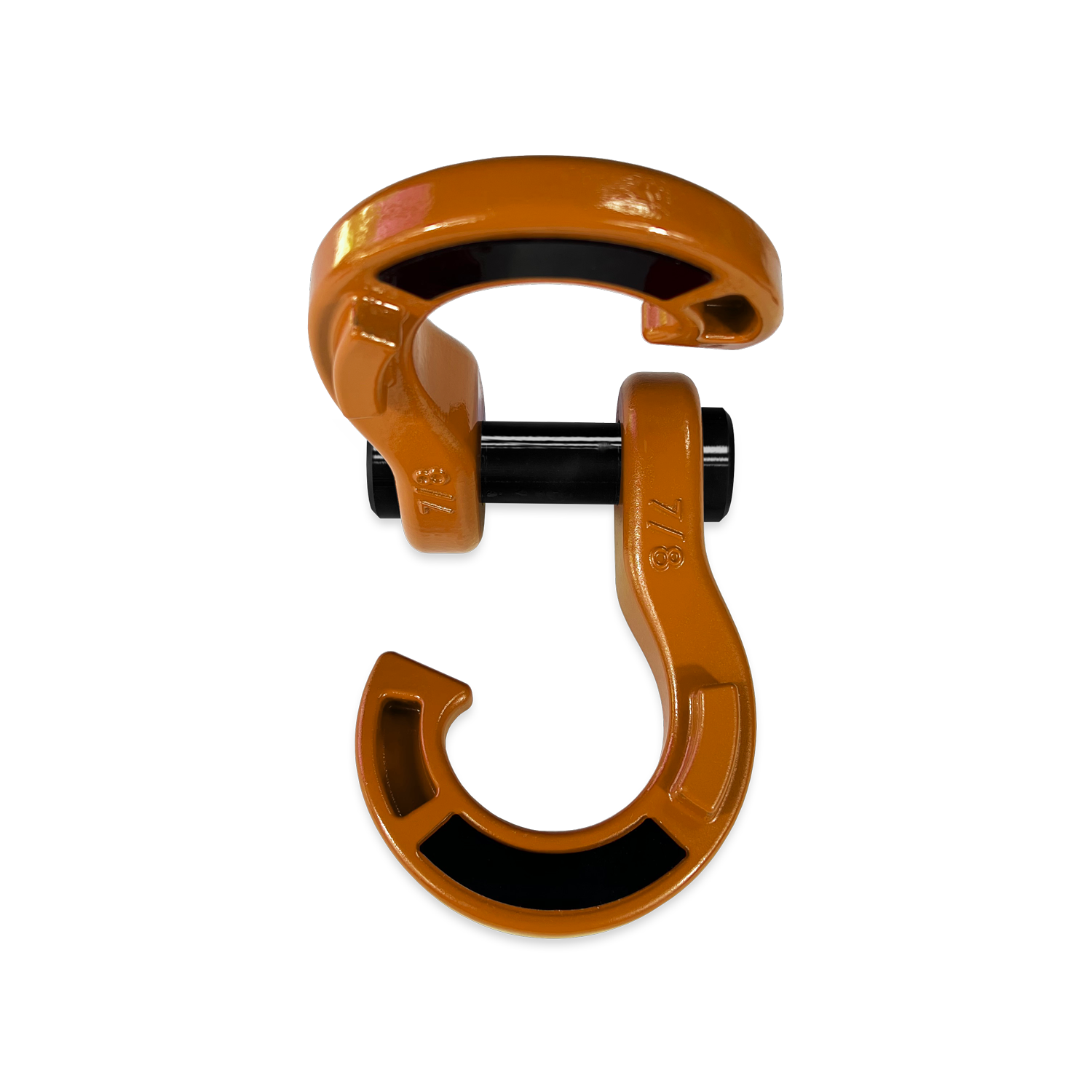 Jowl 7/8 Split Truck Shackle | Obscene Orange