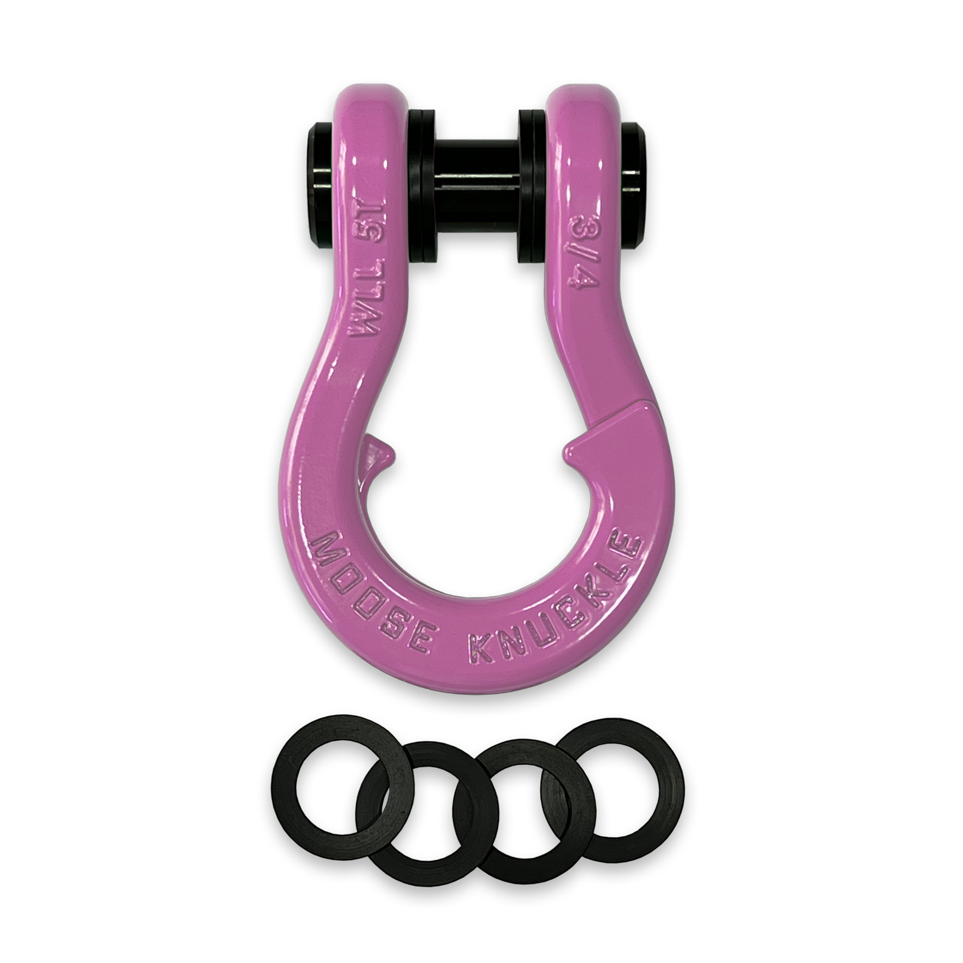 Jowl Recovery Split 3 4 Inch Shackle Capacity (Pretty Pink)