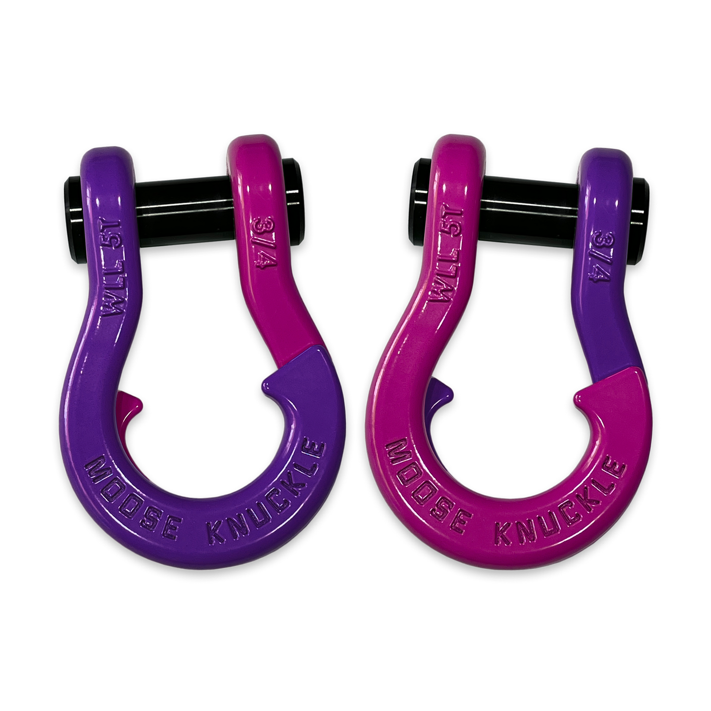 Jowl Recovery Split Shackle 3/4 (Grape Escape and Pogo Pink)