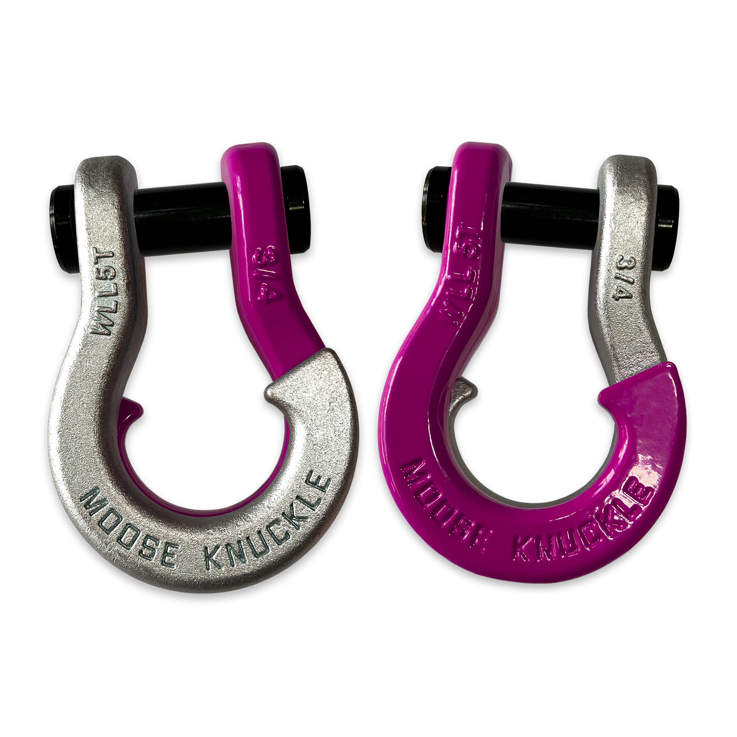Jowl Galvanized Recovery Shackle (Nice Gal and Pogo Pink Combo)