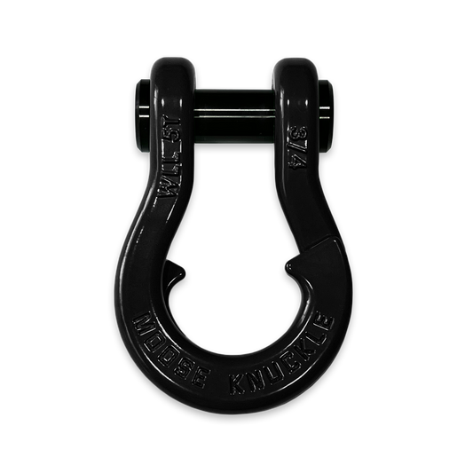 Moose Knuckle's Jowl Recovery Split Shackle 3/4 in Black Hole