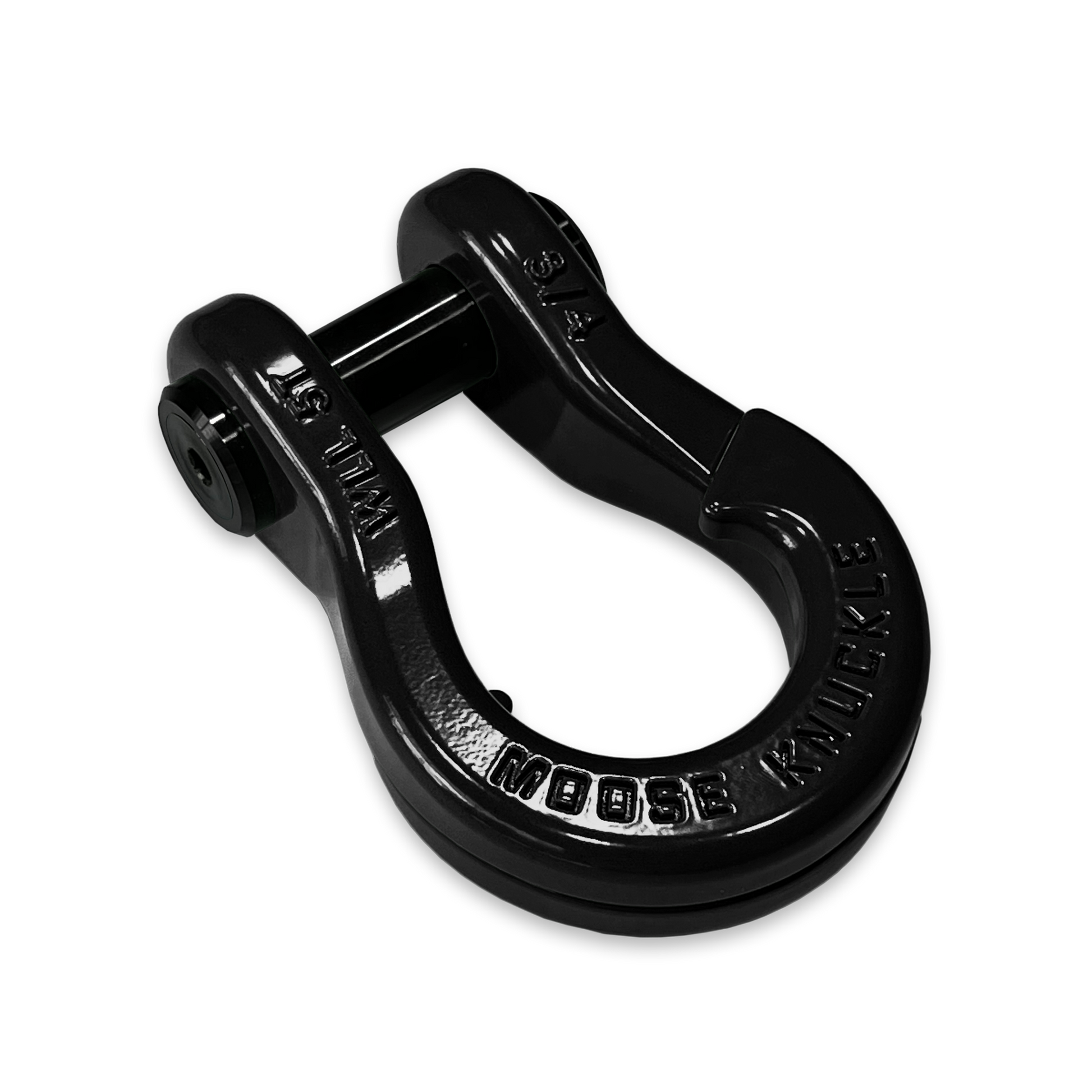 Jowl Recovery Split 3/4 Anchor Shackle (Black Hole)
