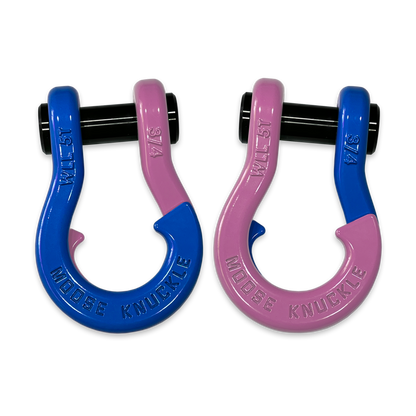 Jowl Shackle Blue Balls and Pretty Pink Combo