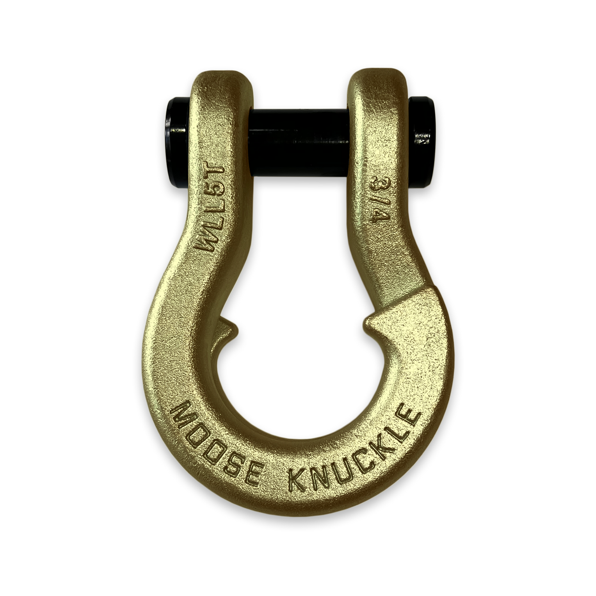 Jowl Split 3 4 Recovery Shackle (Brass Knuckle)