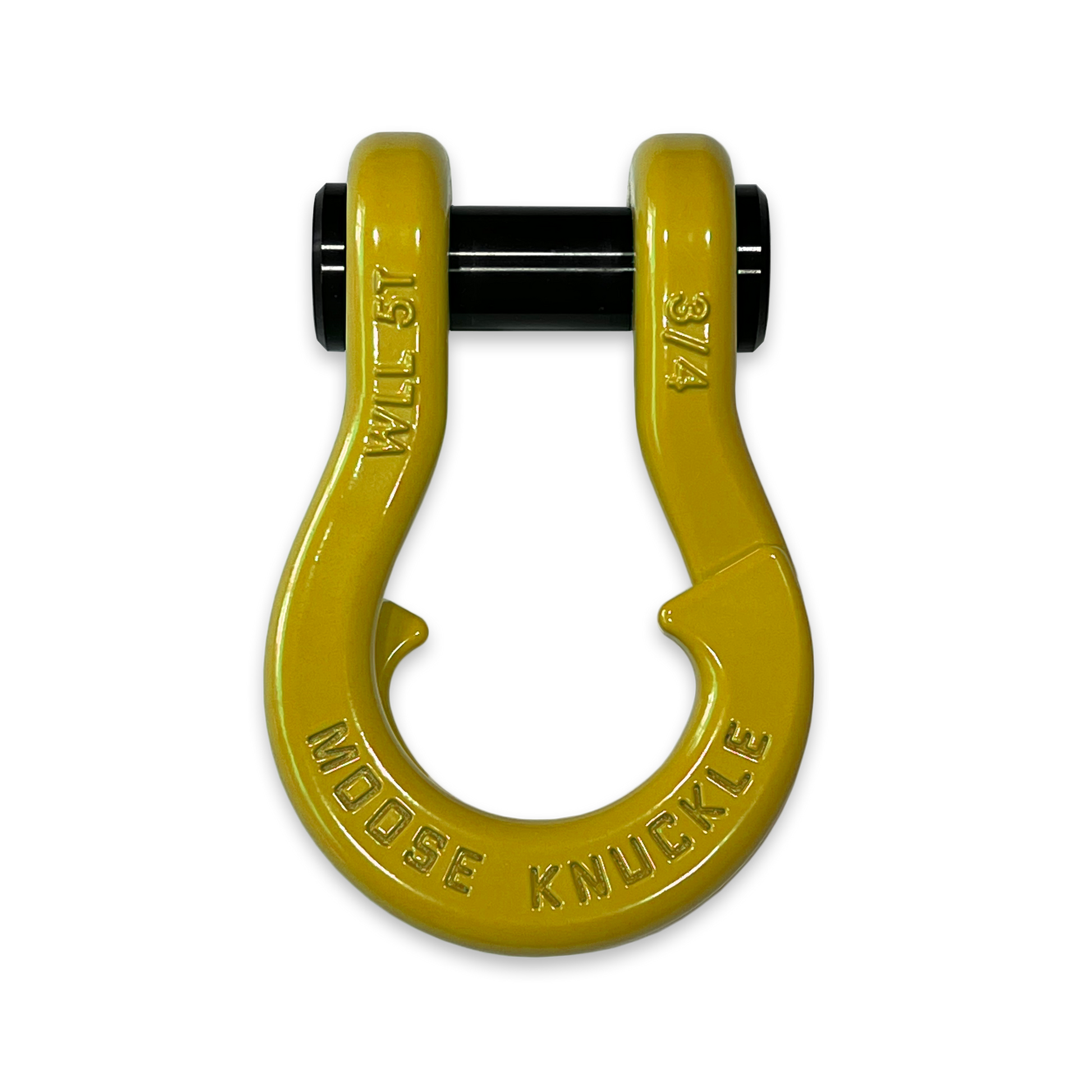 Jowl D-Ring Tow Recovery Shackle | Detonator Yellow