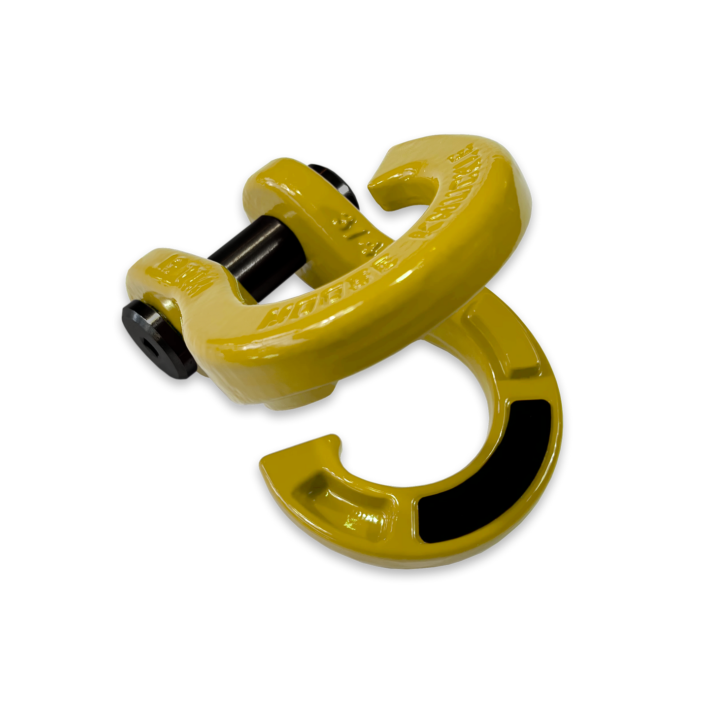 Jowl D-Ring Tow Recovery Shackle | Detonator Yellow