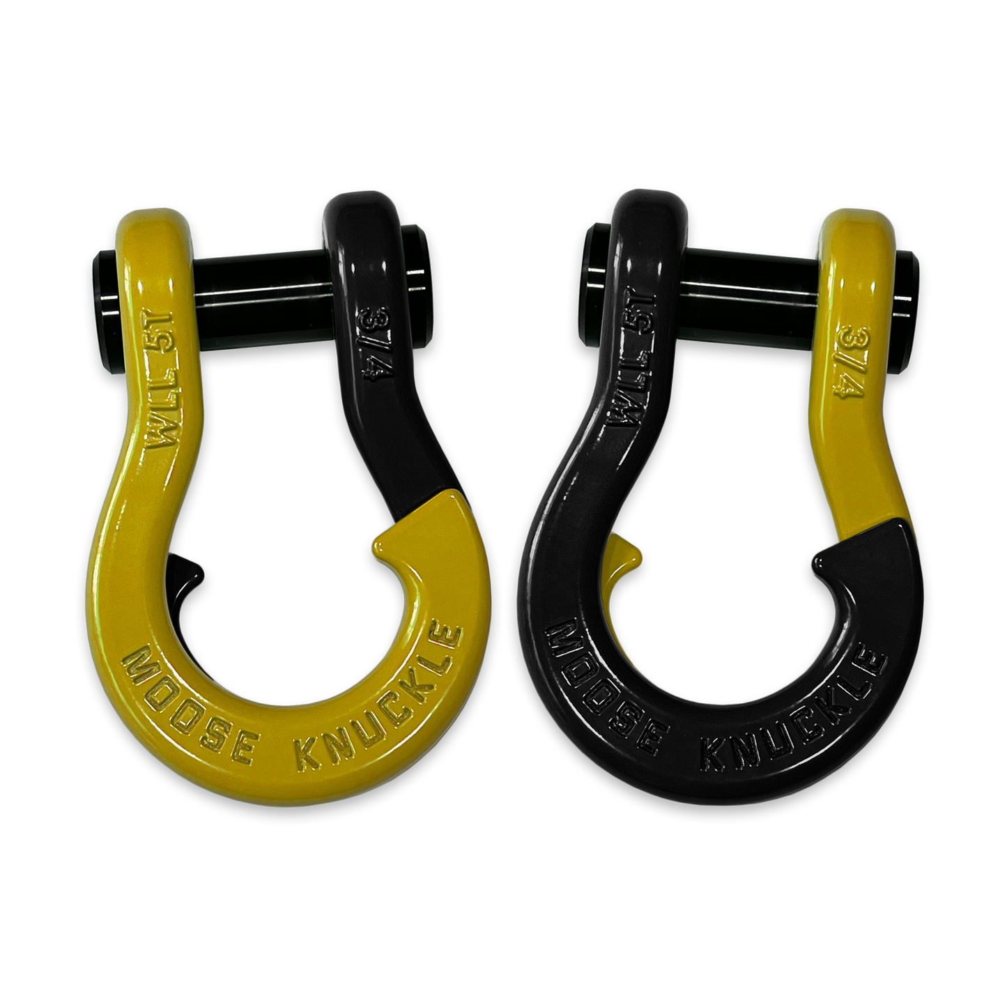 Jowl D-Ring Tow Recovery Shackle | Detonator Yellow