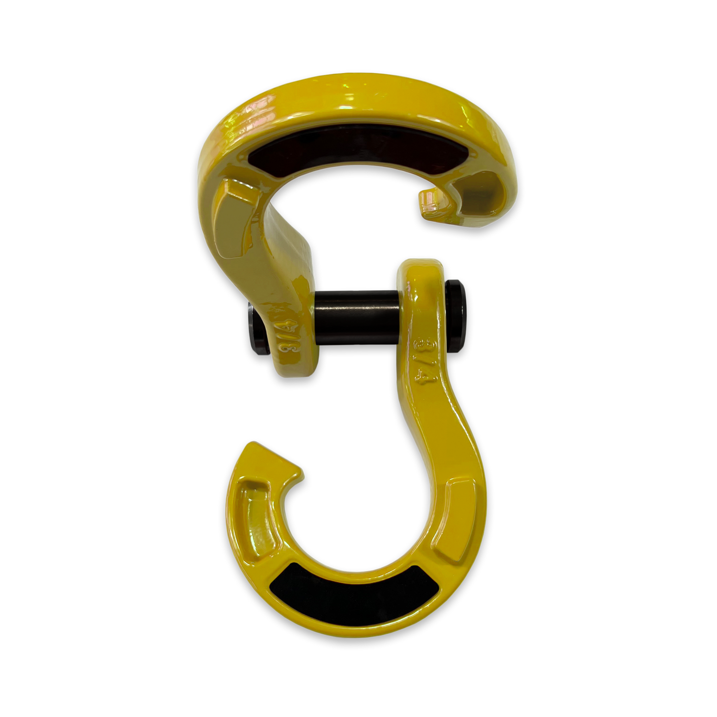 Jowl D-Ring Tow Recovery Shackle | Detonator Yellow