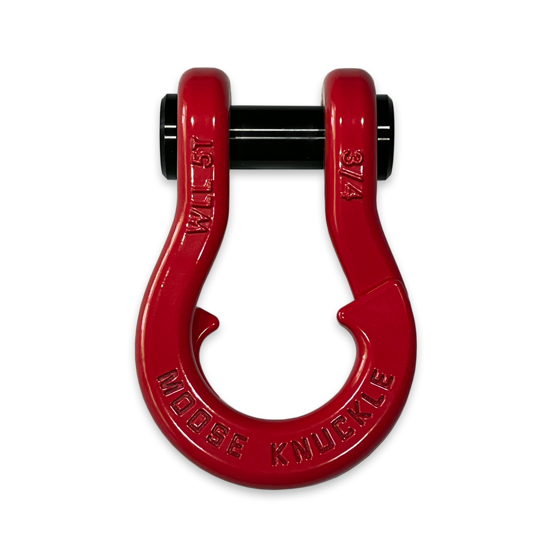 Jowl Recovery Split 3/4 in Shackle (Flame Red)