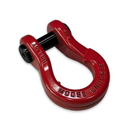 Jowl Recovery Split 3/4 in Shackle (Flame Red)