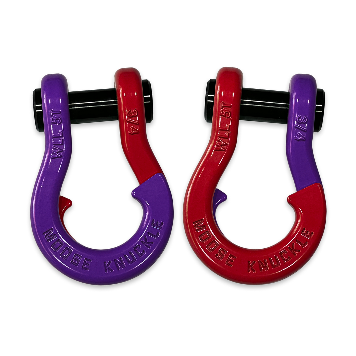 Jowl Recovery Split Shackle 3/4 (Grape Escape and Flame Red)