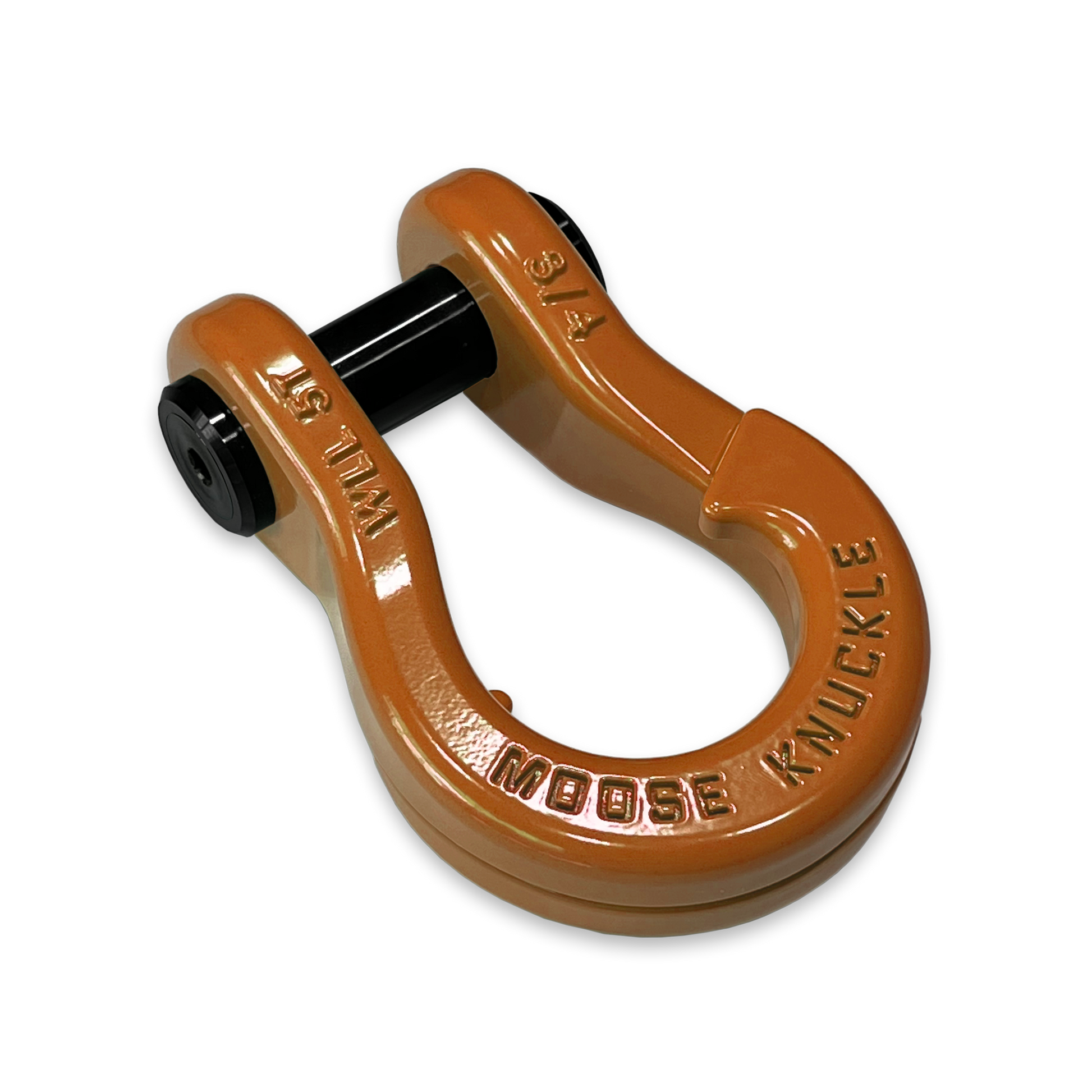 Jowl Recovery Split 3/4 Inch Shackle (Obscene Orange)