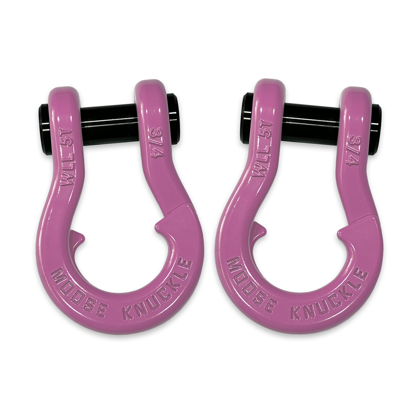 Jowl Recovery Split 3 4 Inch Shackle Capacity (Pretty Pink and Pretty Pink Combo)