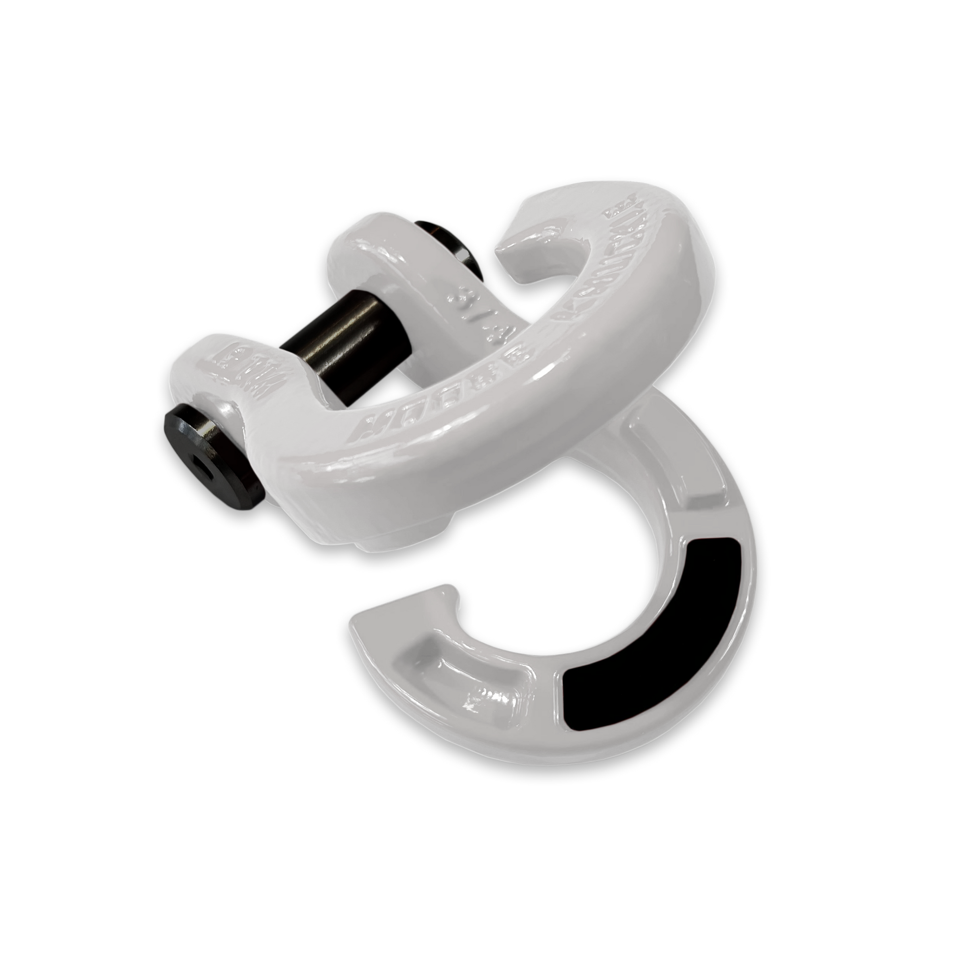 Jowl Recovery Split Shackle 3 4 Inch (Pure White)