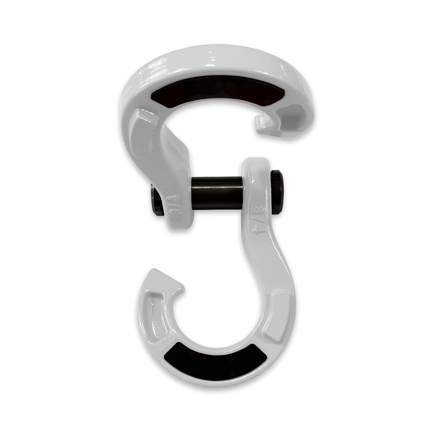 Jowl Recovery Split Shackle 3 4 Inch (Pure White)