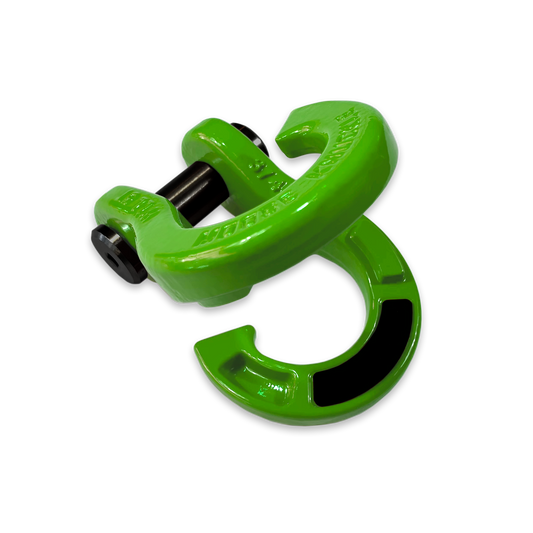 Jowl D-Ring Tow Recovery Shackle | Sublime Green
